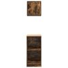 vidaXL 2 db f&uuml;st&ouml;s t&ouml;lgy sz&iacute;nű szerelt fa gar&aacute;zs szekr&eacute;nyek