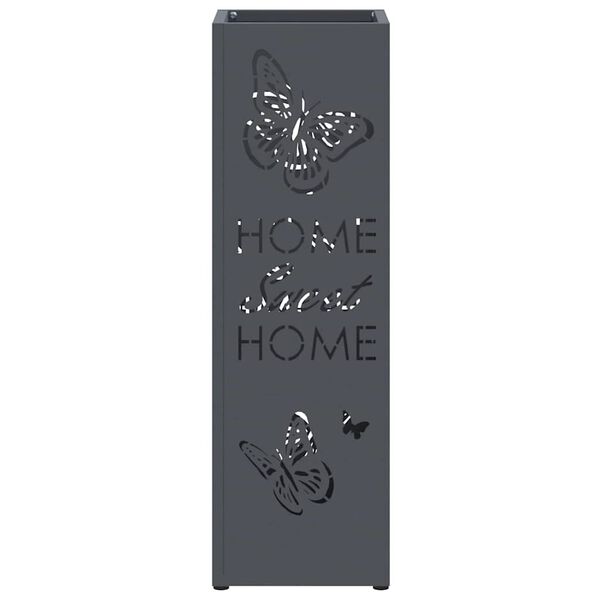 vidaXL Napernyő Állvány Antracit 15.5 x 15.5 x 49 cm Fém