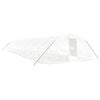 vidaXL feh&eacute;r ac&eacute;lv&aacute;zas melegh&aacute;z 90 m&sup2; 18 x 5 x 2,3 m