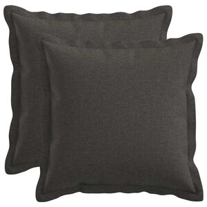 vidaXL P&aacute;rna huzat 2 pcs HOUTEN S&ouml;t&eacute;tsz&uuml;rke 30 x 30 cm Műlensz&ouml;vet