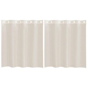 vidaXL 2 db kr&eacute;msz&iacute;nű f&aacute;tyolf&uuml;gg&ouml;ny&ouml;k rojtokkal 140x140 cm