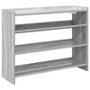 vidaXL sz&uuml;rke sonoma sz&iacute;nű szerelt fa cipőtart&oacute; 80x25x62 cm