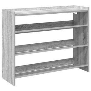 vidaXL sz&uuml;rke sonoma sz&iacute;nű szerelt fa cipőtart&oacute; 80x25x62 cm