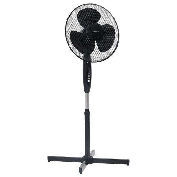 vidaXL fekete &aacute;ll&oacute; ventil&aacute;tor &Phi;40 cm 120 cm