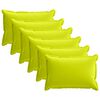 vidaXL P&aacute;rna huzat 6 db HOUTEN F&eacute;nyes z&ouml;ld 30 x 50 cm Poli&eacute;szter