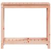 vidaXL tömör duglászfenyő ültetőasztal polccal 82,5 x 35 x 75 cm
