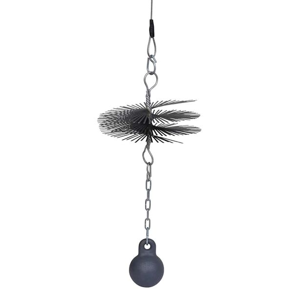 Kerek K&eacute;m&eacute;ny Tiszt&iacute;t&oacute; Kefe &Aacute;tm. 20 cm