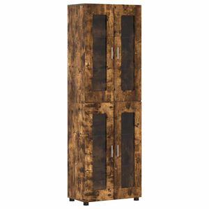 vidaXL Magasfi&uacute; FLORIN 60 x 35 x 182 cm F&uuml;st&ouml;lt t&ouml;lgy Szerelt Fa