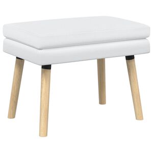 vidaXL K&eacute;ttag&uacute; pad Feh&eacute;r 60 x 40 x 46 cm Sz&ouml;vet