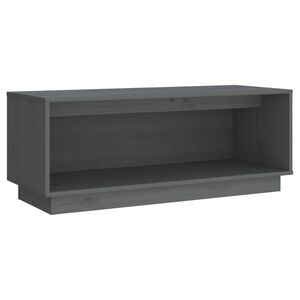 vidaXL sz&uuml;rke t&ouml;m&ouml;r fenyőfa TV-szekr&eacute;ny 90 x 35 x 35 cm