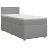 vidaXL Boxspring &aacute;gy matraccal Vil&aacute;gossz&uuml;rke 90 x 190 cm Sz&ouml;vet