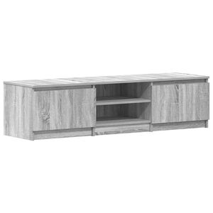 vidaXL sz&uuml;rke sonoma sz&iacute;nű szerelt fa TV-szekr&eacute;ny 140 x 40 x 35,5 cm