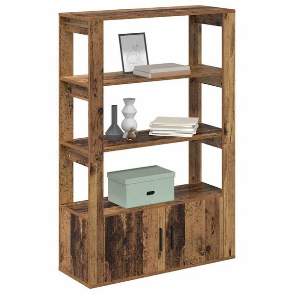 vidaXL Sz&eacute;f R&eacute;gi fa 30 x 80 x 119.5 cm Faanyag