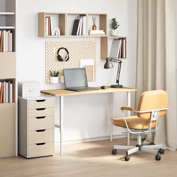 vidaXL t&ouml;m&ouml;r t&ouml;lgyfa t&eacute;glalap alak&uacute; asztallap kezeletlen 120x60x2,5 cm