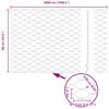 vidaXL Hexagon ker&iacute;t&eacute;s Sz&uuml;rke 0,6 x 50 m PVC