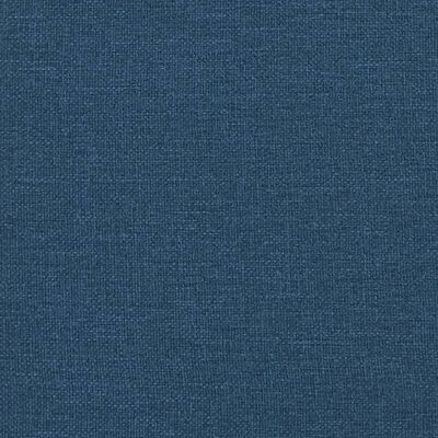 vidaXL kék 3 személyes szövet Chesterfield kanapé
