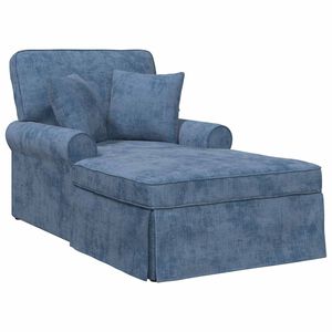 vidaXL Fotel Loungba Szokny&aacute;val p&aacute;rn&aacute;val K&eacute;k 157 x 91 x 91 cm ARES