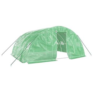 vidaXL z&ouml;ld ac&eacute;lv&aacute;zas melegh&aacute;z 20 m&sup2; 5 x 4 x 2,3 m