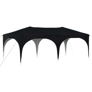 vidaXL Parti s&aacute;tor 575 x 288 x 245 cm Antracitsz&uuml;rke Oxford Sz&ouml;vet