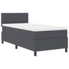 vidaXL Boxrug&oacute;s &aacute;gy S&ouml;t&eacute;tsz&uuml;rke &eacute;s Feh&eacute;r 90 x 190 cm B&aacute;rsonyos sz&ouml;vet