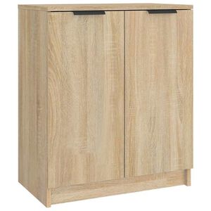 vidaXL sonoma-t&ouml;lgysz&iacute;nű szerelt fa cipősszekr&eacute;ny 59 x 35 x 70