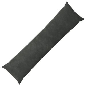 vidaXL P&aacute;rna HEERLEN Antracitsz&uuml;rke 40 x 145 cm Mikrosz&aacute;las Pl&uuml;ss