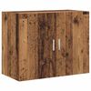 vidaXL Fali Szekr&eacute;ny Antik Fa 80 x 42,5 x 64 cm Szerelt Fa