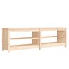 vidaXL t&ouml;m&ouml;r fenyőfa cipőt&aacute;rol&oacute; pad 160x36,5x50 cm