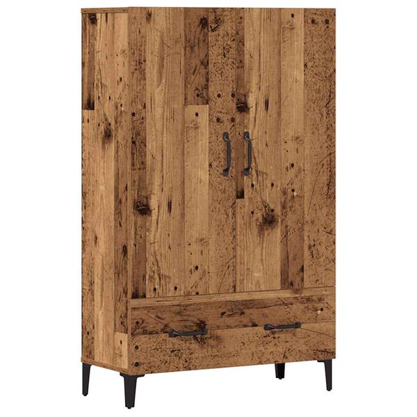 vidaXL Highboard r&eacute;gi fa 70x31x115 cm g&eacute;pes&iacute;tett fa