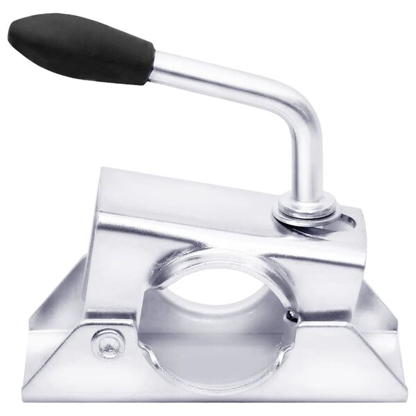 vidaXL 2 db horganyzott ac&eacute;l bilincs ut&aacute;nfut&oacute; ker&eacute;khez 13,5x6,5x14 cm