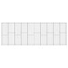 vidaXL horganyzott ac&eacute;l gabion fal bor&iacute;t&aacute;ssal 600 x 30 x 200 cm