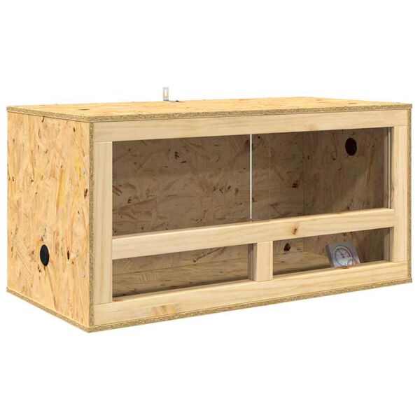 vidaXL Terr&aacute;rium Barna 80 x 40 x 40 cm OSB