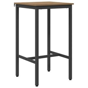 vidaXL B&aacute;rasztal 52 x 52 x 110 cm Szerelt Fa K&eacute;zműves T&ouml;lgy