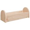 vidaXL t&ouml;m&ouml;r fenyőfa sz&eacute;naetető nyulaknak 28 x 10 x 10 cm