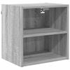 vidaXL F&uuml;ggő szekr&eacute;ny Sz&uuml;rke Sonoma 40 x 29,5 x 40 cm Szerelt Fa