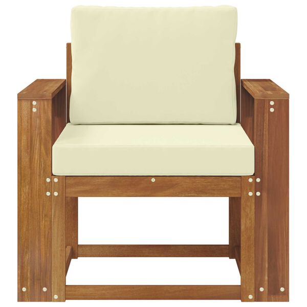 vidaXL K&uuml;lt&eacute;ri kanap&eacute; T&ouml;m&ouml;r ak&aacute;cfa &eacute;s poli&eacute;szter Term&eacute;szetes