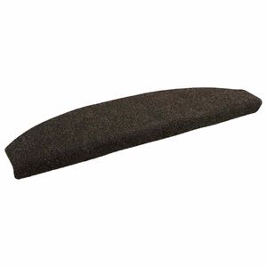 vidaXL &Ouml;ntapad&oacute;s l&eacute;pcsőszőnyegek 15 db 80 x 24,5 x 3,5 cm S&ouml;t&eacute;t Barna