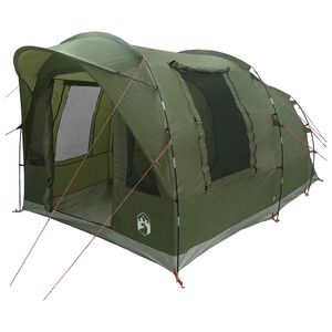 vidaXL Alag&uacute;t s&aacute;tor Olajz&ouml;ld 400 x 260 x 200 cm Poli&eacute;szter &eacute;s ac&eacute;l