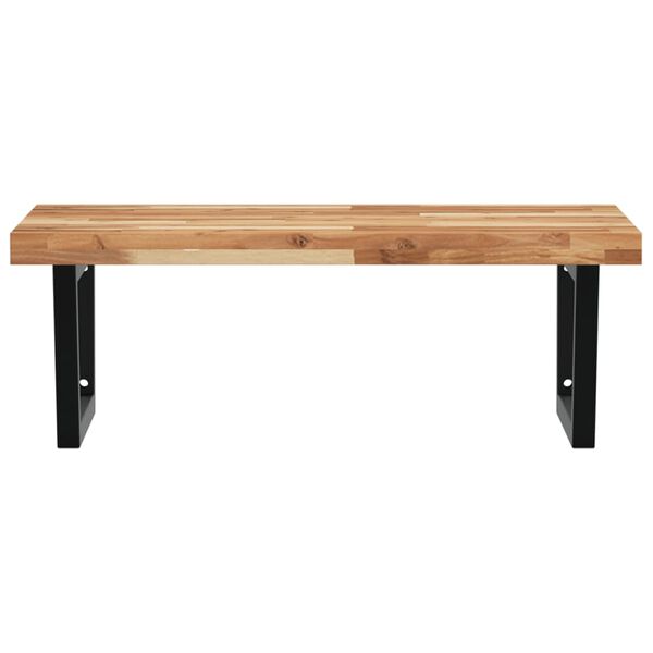 vidaXL ac&eacute;l &eacute;s t&ouml;m&ouml;r ak&aacute;cfa falra szerelhető mosd&oacute;polc