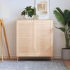 vidaXL 2 db t&ouml;m&ouml;r fenyőfa lamell&aacute;s szekr&eacute;nyajt&oacute; 99,3 x 49,4 cm