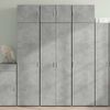 vidaXL betonsz&uuml;rke szerelt fa magasszekr&eacute;ny 70 x 42,5 x 185 cm