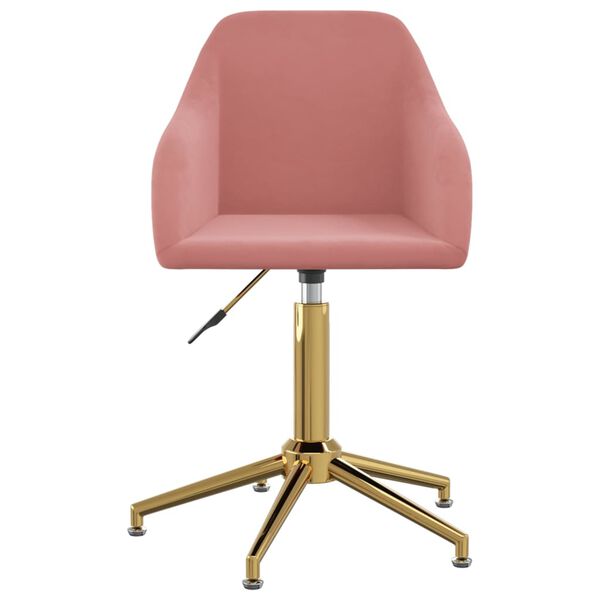 vidaXL r&oacute;zsasz&iacute;n b&aacute;rsony forg&oacute; &eacute;tkezősz&eacute;k