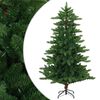 vidaXL Mű kar&aacute;csonyfa 120 cm PVC &eacute;s f&eacute;m Z&ouml;ld
