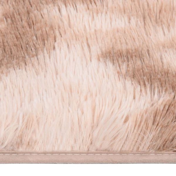 vidaXL kr&eacute;msz&iacute;nű bozontos szőnyeg 200 x 140 cm