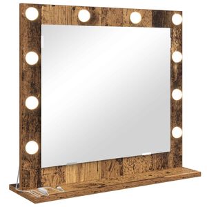 vidaXL Toalett T&uuml;k&ouml;r &Ouml;reg fa 60 x 55 x 18 cm &Uuml;veg &eacute;s m&eacute;rn&ouml;ki fa