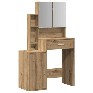 vidaXL &Ouml;lt&ouml;zk&ouml;dőasztal Artisan t&ouml;lgy 80 x 35 x 132 cm Szerelt Fa
