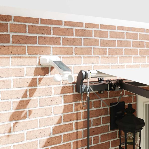 vidaXL Napernyő Anyag tartalmaz Feh&eacute;r 400 &times; 300 cm Poli&eacute;szter