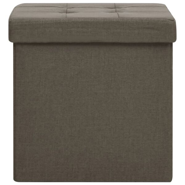 vidaXL 2 db barna összecsukható művászon tárolóülőke