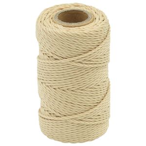 vidaXL Cs&oacute;nak K&ouml;t&eacute;l 2 mm 25 m Term&eacute;szetes