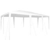 vidaXL Partys&aacute;tor Feh&eacute;r 600 x 400 x 266 cm Poli&eacute;szter &eacute;s Ac&eacute;l